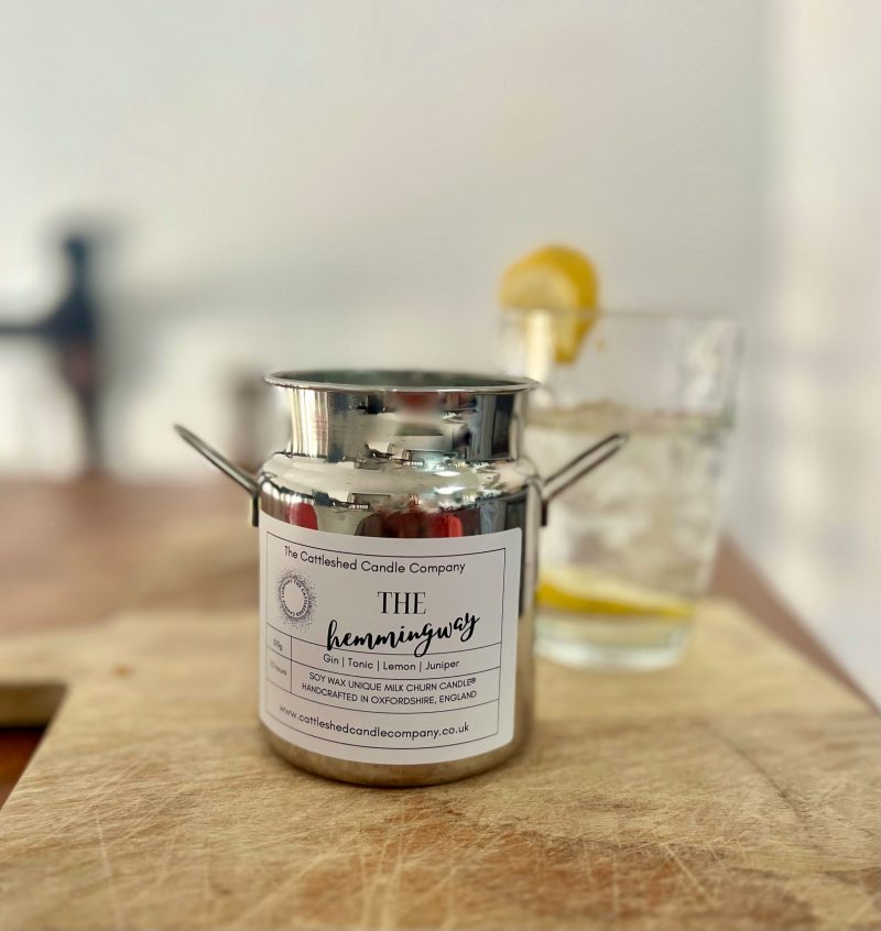 UNIQUE MILK CHURN CANDLE® GIN & TONIC