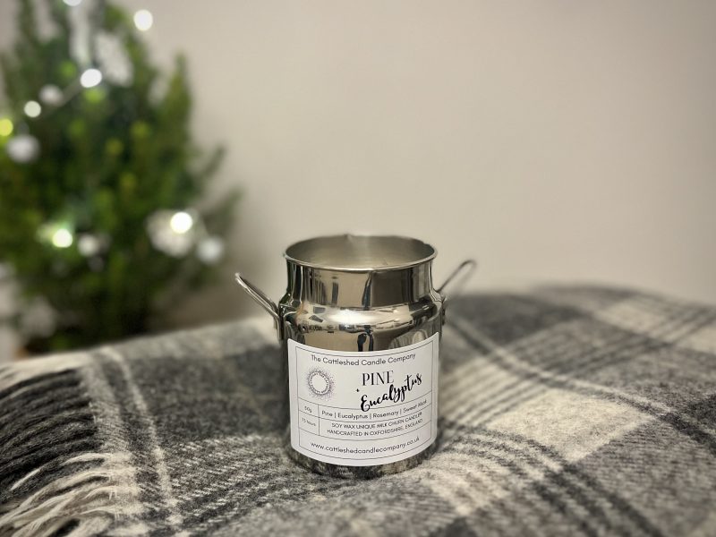 Pine & Eucalyptus Unique Milk Churn Candle®